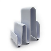 파뷔에 웨이브 도마 거치대, 화이트, 1개