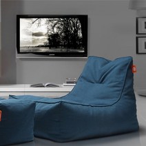 보니타 직접 충전하는 텍스타일 빈백 겉커버 초대형 DIY_TS808, 미드나잇