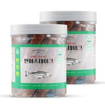 앱솔루트블랙 반려동물 스테이크 수제 간식 180g, 2개, 연어