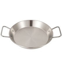 키친이레 인덕션 스텐 양수 직화 씨푸드 앤 빠에야팬 24cm, 윗지름 25cm x 높이 3.2cm, 1개