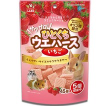 마루칸 반려동물 쁘띠큐브 딸기웨이퍼 50p, 1개