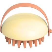 리빙홈디테일 두피 스케일링 샴푸 브러쉬, 1개, 옐로우