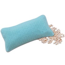 편백아트 프리미엄 편백 큐브칩 베이직 베개, 민트(베개커버), 랜덤발송(속커버)