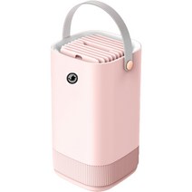 리버폭스 초음파 듀얼 가습기 3.3L, 핑크