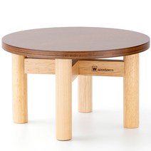 꾸미까 원목 화분 스탠드 다용도 테이블 H16, 12Type 월넛