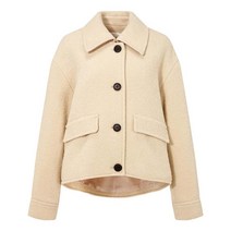 GCUT 여성용 블렌드 부클 싱글 자켓 7252410004