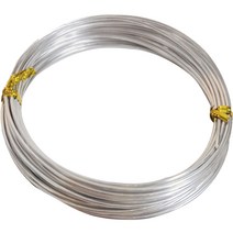 수공예 컬러 철사 1.5mm, 17 실버, 1개
