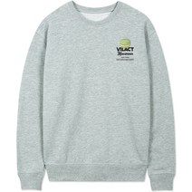 빌락트 마카롱 프린팅 스몰로고 쮸리 맨투맨 티셔츠