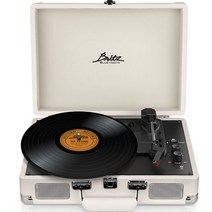 브리츠 블루투스 턴테이블 플레이어, BZ-TP1000(화이트)