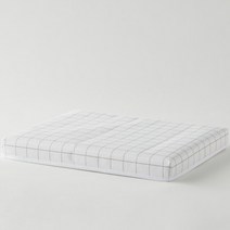한샘 샘폴리 수납 바스켓 뚜껑, 화이트체크, 1개