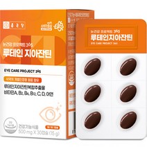 종근당 눈건강 프로젝트365 루테인 지아잔틴 15g, 30정, 1개
