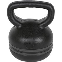 아리프 블랙라인 케틀벨, 블랙, 10kg, 1개