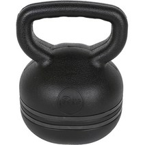 아리프 블랙라인 케틀벨, 블랙, 8kg, 1개