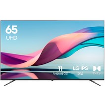 루컴즈 4K UHD LG IPS 안드로이드11 TV, 165cm, T65GFUKU02LA, 스탠드형, 방문설치