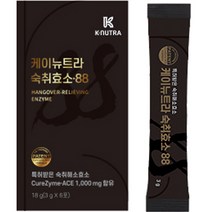케이뉴트라 숙취효소 88 3g, 6개