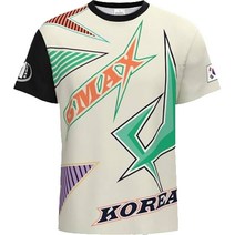 스맥스코리아 남성용 그랜드 숄더핏 쿨소재 배드민턴 티셔츠 SMAX-34