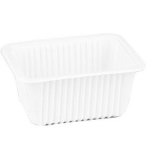 스완 일회용 실링 배달용기 19149 1호 1350ml 백색, 20개입, 1개
