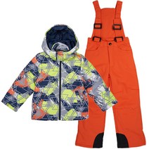 에프리더 아동용 지오솔드 멜빵 스키복 상하세트