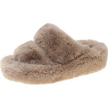 페이퍼먼츠 여성용 5.8cm 키높이 투라인 겨울 슬리퍼 00944