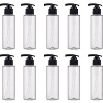 스완 PET 샴푸펌프 24파이 C95ml, 10개, 반투명 무광코팅
