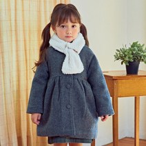 토토헤로스 여아용 브라우니 코트
