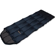 BUCK703 사계절 초경량 오리털침낭 350g, 네이비, 1개