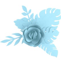 대한 페이퍼 DIY 만들기 플라워 세트 ARTF-PP, 스카이