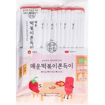 순수한집 매운 떡볶이 쫀득이 15p, 375g, 1개