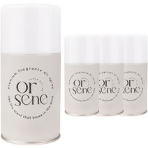 올센느 프리미엄 니치향수 방향제 자동분사기 캔 리필, 250ml, 4개, 에이프릴 후레쉬