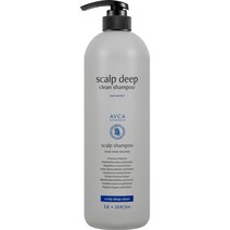 아브카 두피 딥 클린 대용량 쿨 멘솔 샴푸, 1000ml, 1개