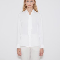 올리비아로렌 여성용 베이직 타이 블라우스 VOBNL3X1351