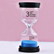 에베로 심플 베이직 컬러 3분 모래시계, 블루