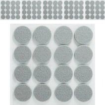 올데이랩 소음방지 FELT 가드스티커 원형 그레이 소, 96개