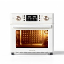 마키나랩 대용량 올스텐 에어프라이어 오븐 로티세리 25L, AFS26A(크림화이트)