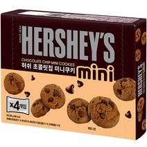 허쉬 초콜릿칩 미니쿠키 4p, 1개, 200g