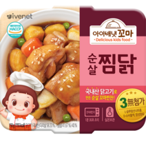 아이배냇 유아용 꼬마 순살 반찬 150g, 찜닭, 1개