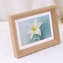 바디보 액자 9 x 13 cm, 원목색