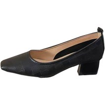 엘쏘 베이직 통 굽 소프트 미들 힐