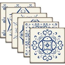 나음다름 대리석 타일 스티커 6p, 30