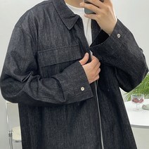 마인플로우 남성용 NF 데님 셔츠 자켓