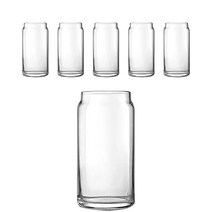 인블룸 홈카페 커피프렌즈 유리컵 550ml, 6개