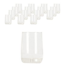 체어서퍼 얇은의자 다리용 미끄럼방지 바닥 스크래치 방지 논슬립 원형 패드 M, 투명, 16개