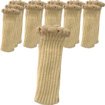 다해유 귀여운 니트 의자 커버 12p, 카키