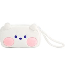 BT21 minini 인형 펜 파우치, 알제이, 1개
