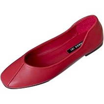 절개 라인 말랑 플랫슈즈