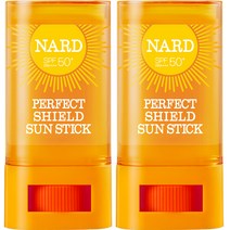 부케가르니 나드 퍼펙트 쉴드 선스틱 SPF50+ PA++++, 22g, 2개