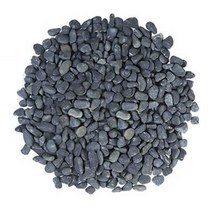 화분월드 인테리어 자갈 색모래 흑자갈1호, 1개, 1.5kg