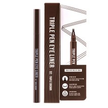 리르 트리플 펜 아이라이너 0.9g, 트리플 브라운, 1개