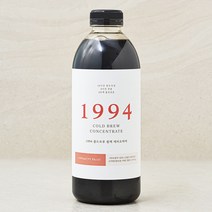 1994 콜드브루 원액 에티오피아 액상커피, 1000ml, 1개