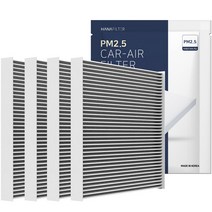 하나필터 PM2.5 자동차 에어컨 필터, HF-31, 4개